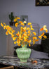 Golden artificial ginkgo branches by Everblooma