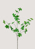Lifelike Artificial Green Leaf Stem Permanent Botanical Foliage Main Image