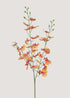 Orange Red Artificial Dancing Orchid Spray Main Image